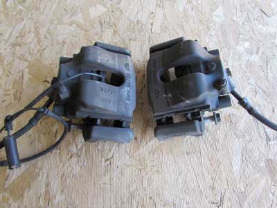 BMW Front Brake Calipers with Carriers (Includes Left and Right) 34116758113 E36 E46 E85